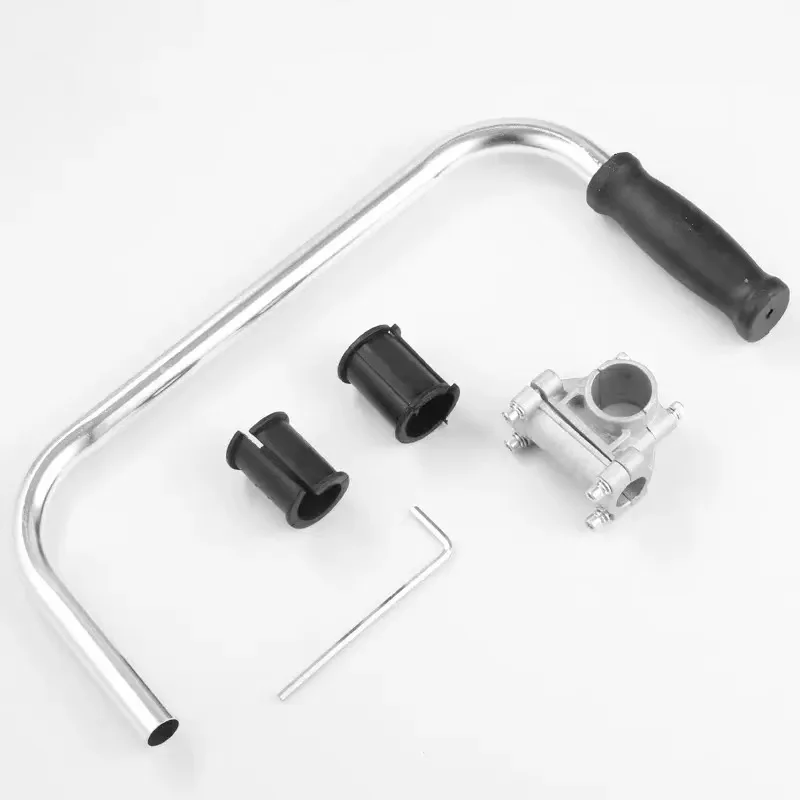 Ergonomic Weed Eater Handle Grip - Lawn Trimmer Extension with Bracket Clamp, Comfortable Weeder Handle for String Trimmer