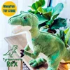 T-Rex High Fidelity Anime Cute Jurassic Plushie Dinosaur Plush Toys Lifelike Animals Simulation Stuffed Doll Kawai Toy Gifts Kid 2