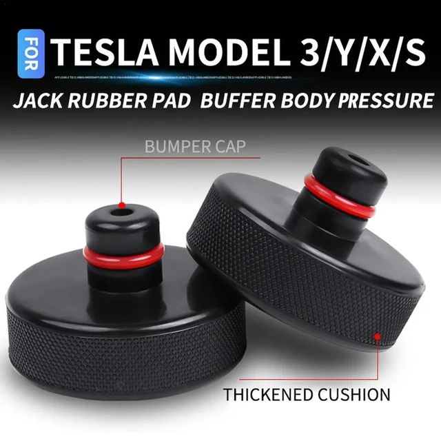 For Tesla Model3/Y/S/X Rubber Lifting Jack Pad Adapter Lift Point Repair  Tool Pucks Chassis Stands Styling Suitable Accessories - AliExpress