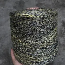Luxurious Egyptian Cotton Lace Yarn - Soft, Glossy, and Skin - Friendly for DIY Shawls and Sweaters (10)