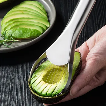 3-in-1 Stainless Steel Avocado Cutter Gadget 1