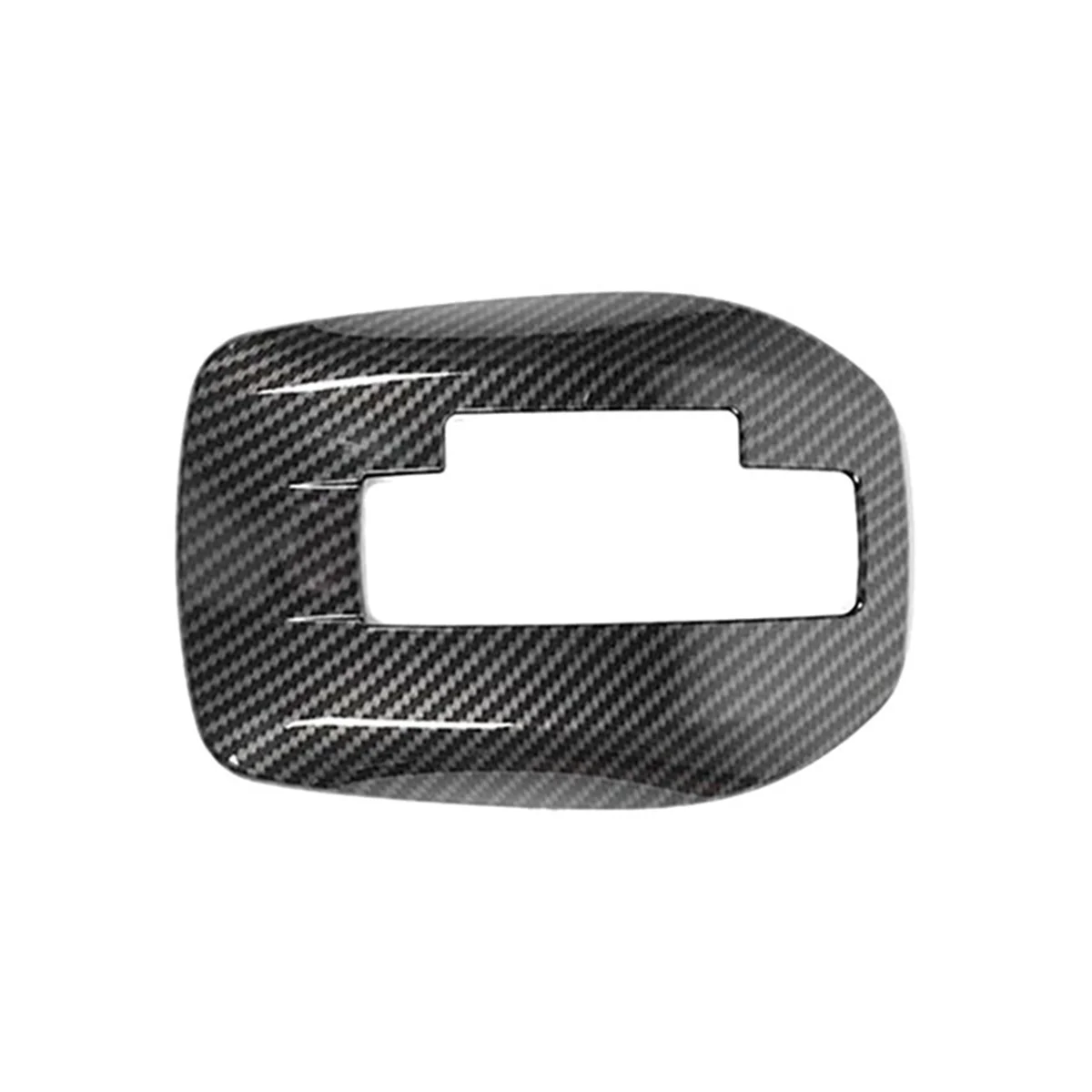 

Car Carbon Fiber Central Gear Shift Panel Control Panel Decal Interior Modification for 2010-2015