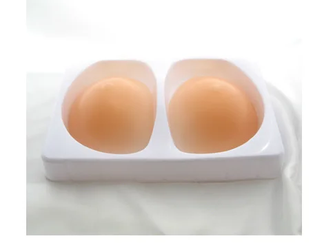 Silicone Breast Pads Thickening Massage Fake Boobs Enlargement Cup Bra Pad Swimsuit Health Breast Pad Suitable for Mastectomy