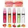 5 Colors Fruit Flavored Lip Balm For Lip Care, Chapped Or Dry Cracked Lips, Lip Balms Care, Self Care Gifts For Women Balm 4