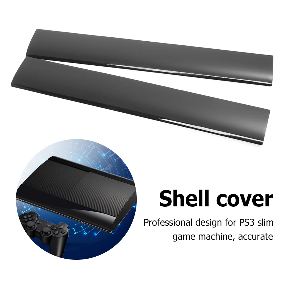 Pannello frontale copertura nera parte di riparazione della Console per PS3  custodia frontale sottile custodia facile installazione| | - AliExpress