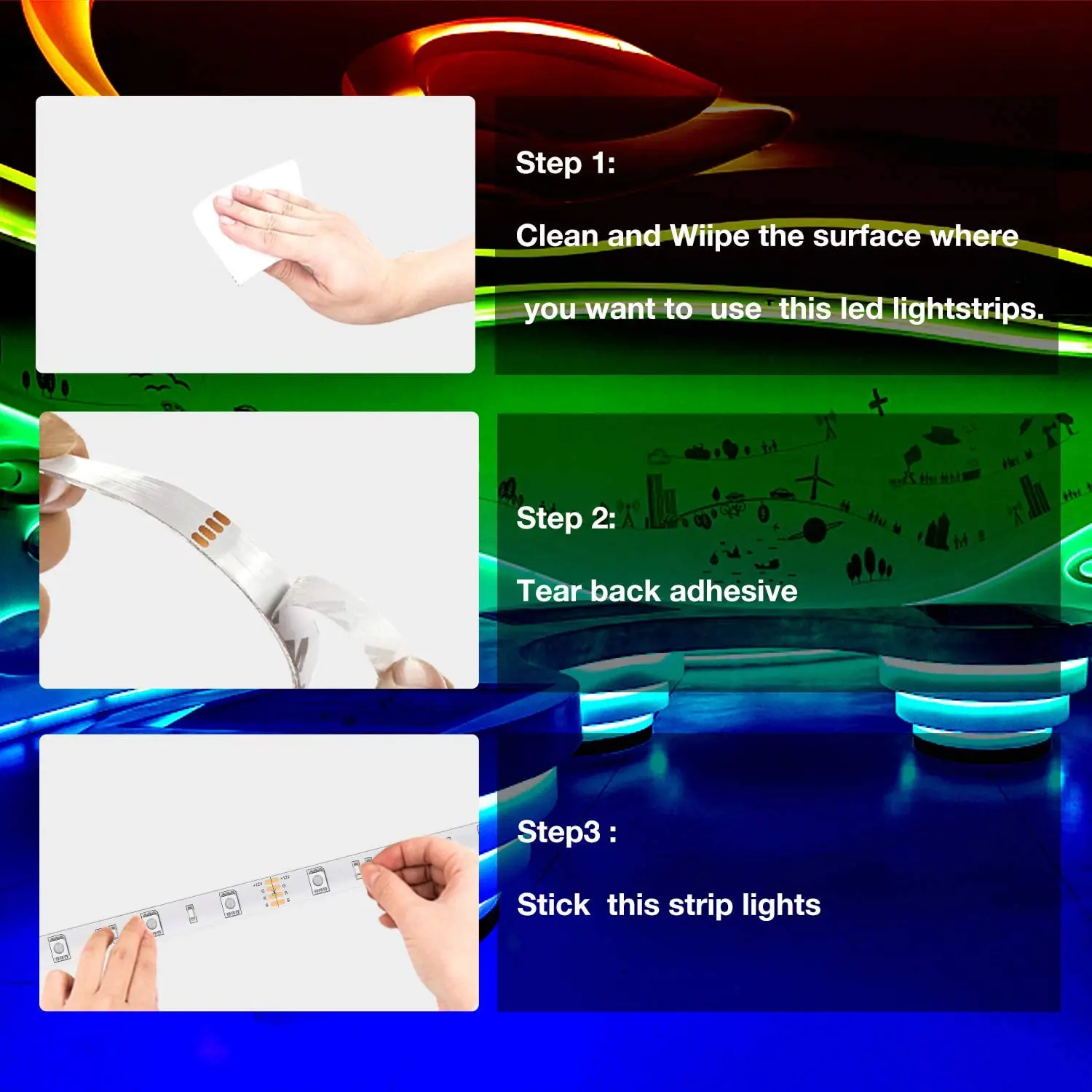 USB LED 스트립 조명, 블루투스 RGB 5V, 1M-30M RGB 조명, 유연한 LED 램프 테이프 리본, TV 데스크탑 화면 백라이트 다이오드 테이프
