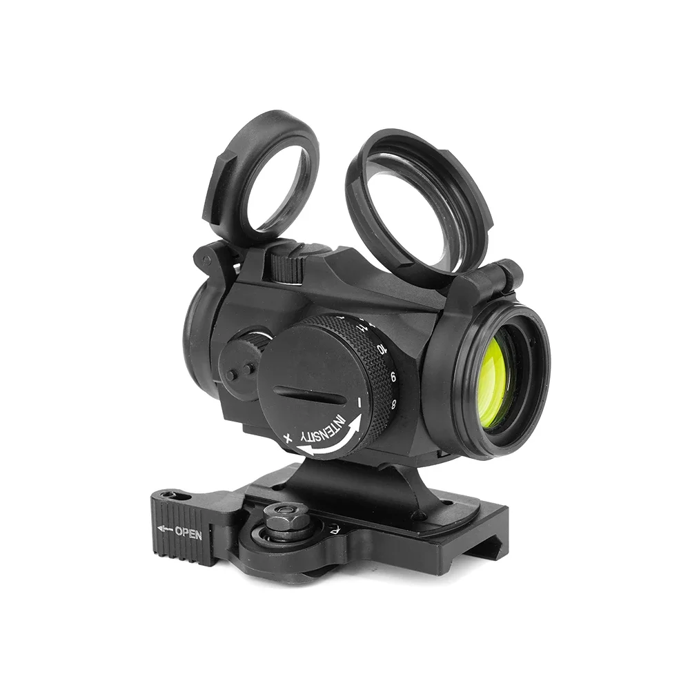 Tactical Red Dot Sight 1x22mm Reflex Sight Optics Scope with Riser Mount Original Marking 2MOA red dot sight,rifle scope
