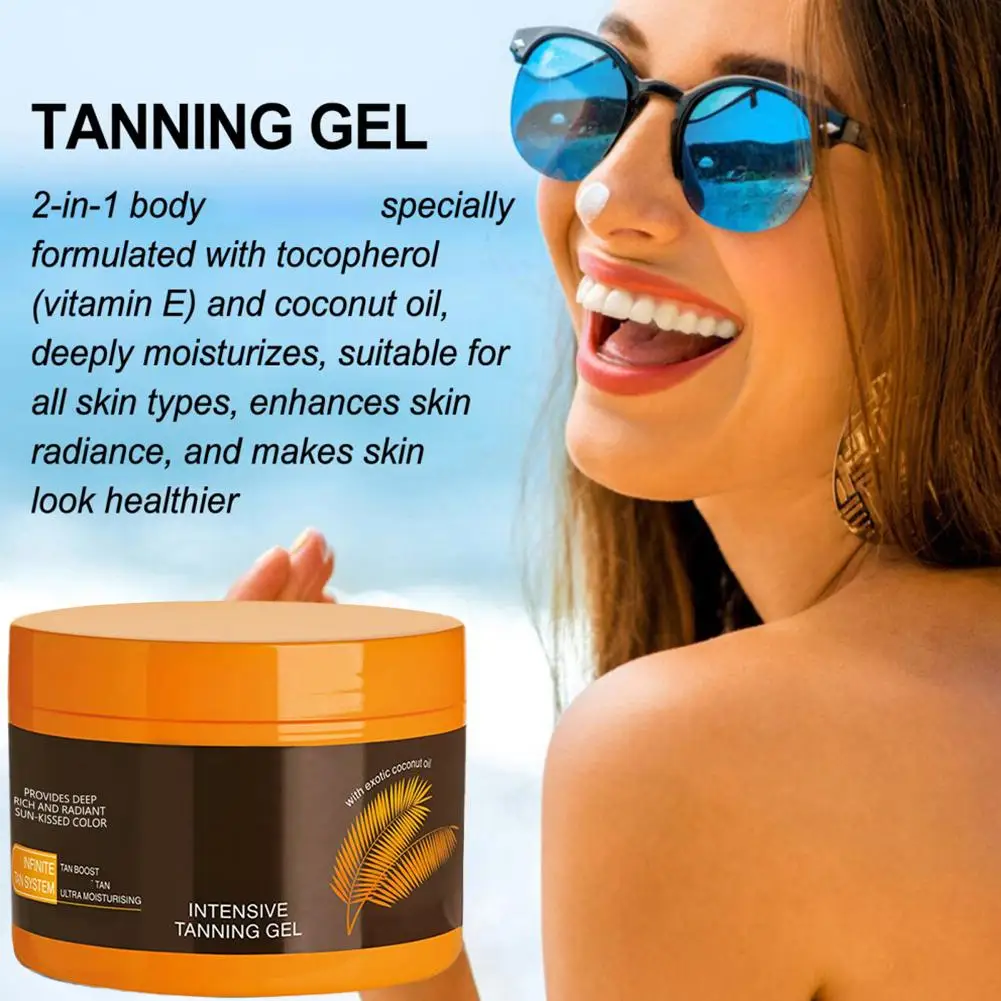Radiant Glow Tanning Oil & Body Bronzer Lotion