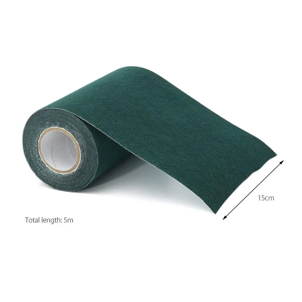 Artificial Grass Seaming Tape Self-Adhesive Tape - 15cm x 5m, Green