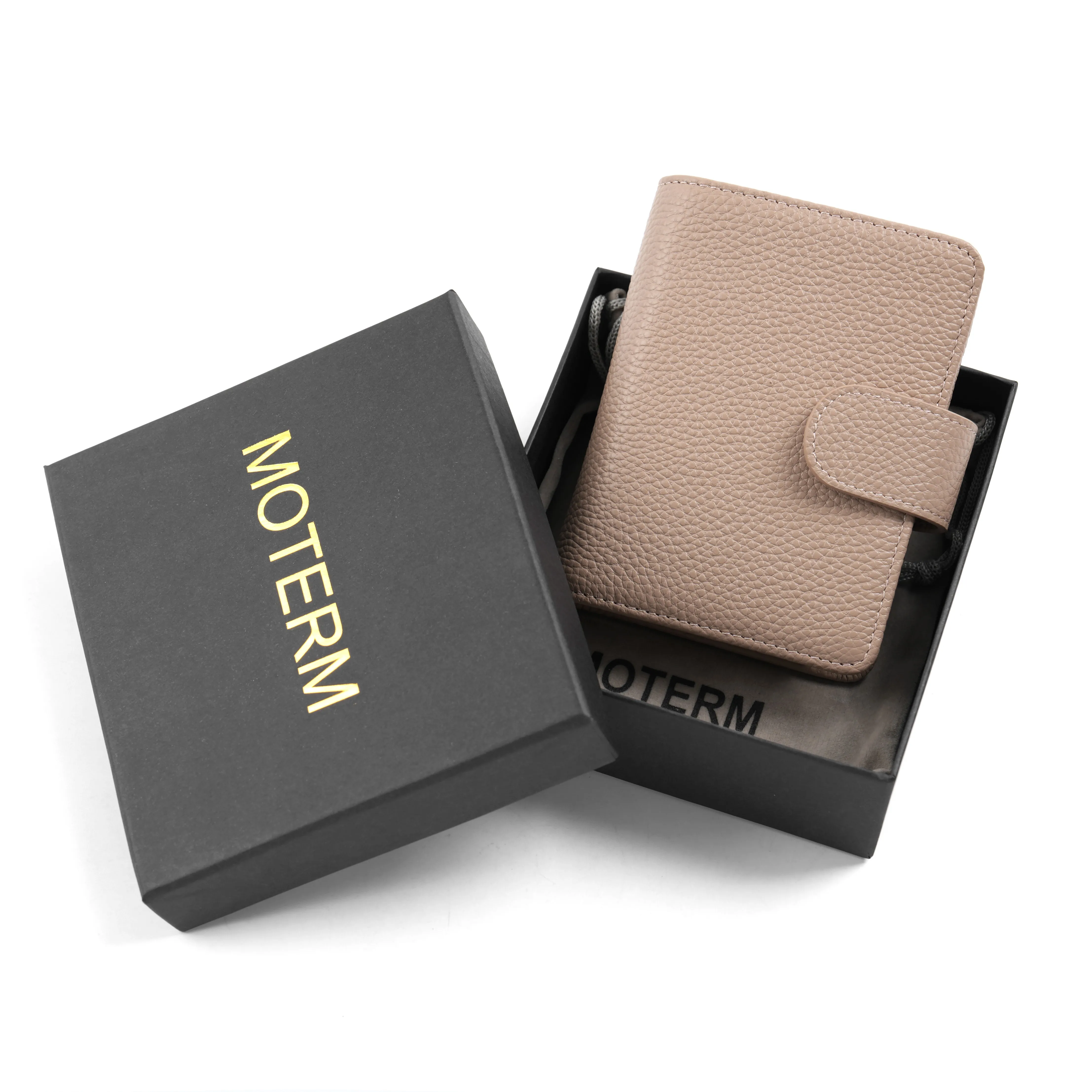 모터머 레귤러 A8 / M5 사이즈 링 플래너 페블드 그레인 소가죽 5홀 미니 노트북 15MM 링 구성 오거나이저 여행 다이어리