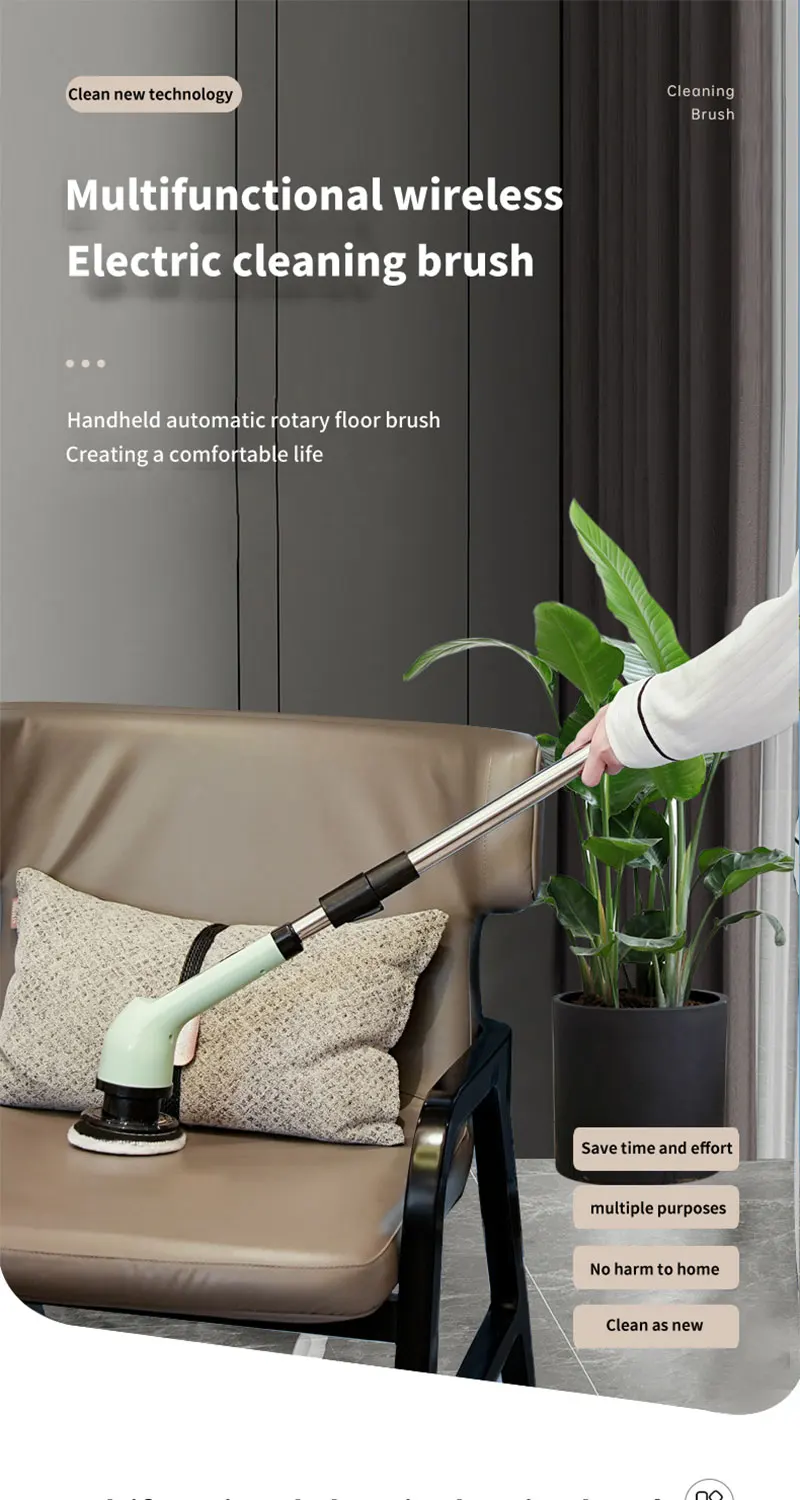 9-in-1 Wireless Electric Cleaning Brush Multifunctional Bathroom Windo –  ALEXIS AUTO REPAIR INC