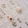 Chinese New Year Style Rich & Good Luck Letter 3D Self Adhesive Nail Art Stickers Manicure Decals High Quality 2
