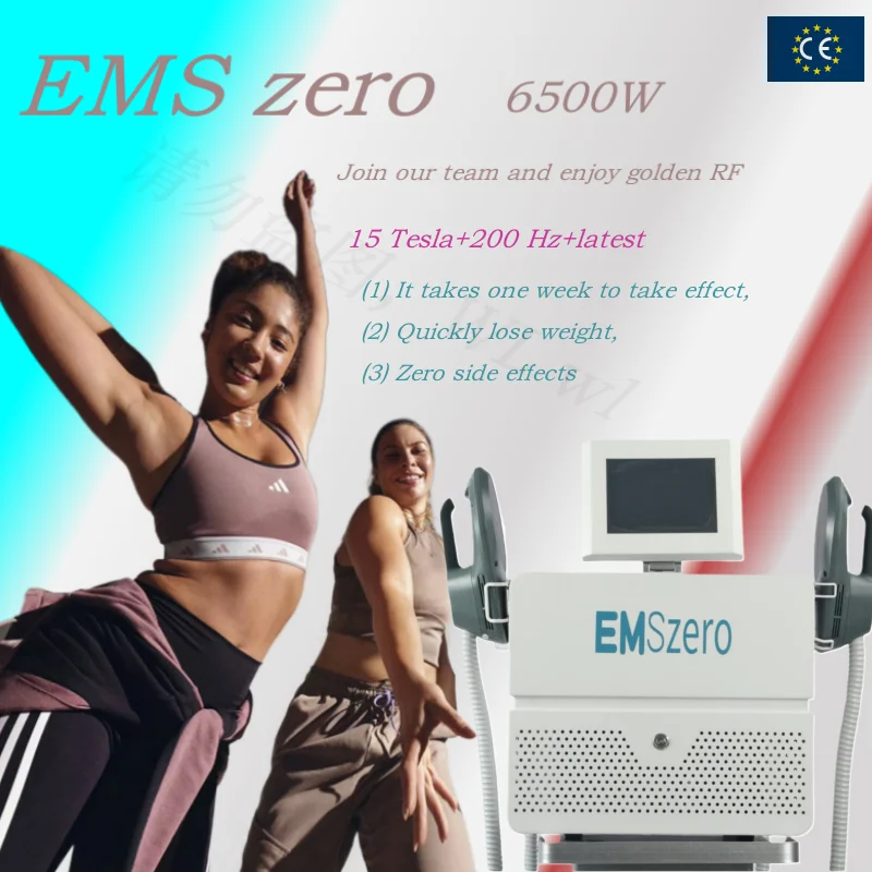 Emszero Machines 2024 15 Tesla 6500W Neo Body Slimming Nova Rf Mini Muscle Ems Stimolatore Elettromagnetico Hiemt Pro