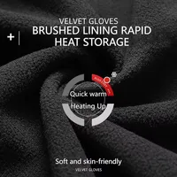 1 paire de gants de sport chauds d'hiver pour enfants, mitaines résistantes à l'eau par temps froid pour enfants de 5 à 13 ans, garçons et filles 5
