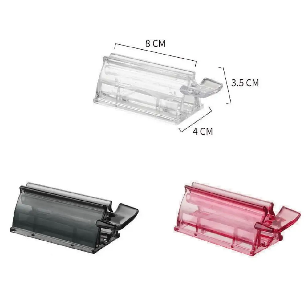 Rolling Squeezer Lazy Toothpaste Dispenser Bathroom Accessories Set Toothpaste Squeezer Hair Color Dye Cosmetic Paint Squeezer 6
