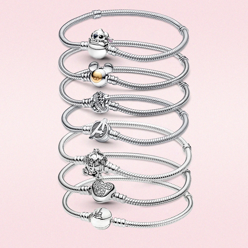 Bracciale Da Donna In Zirconi Cubici 925 Gioielli In Argento Sterling Per Donna Ragazza,Sibolo - Foto 5