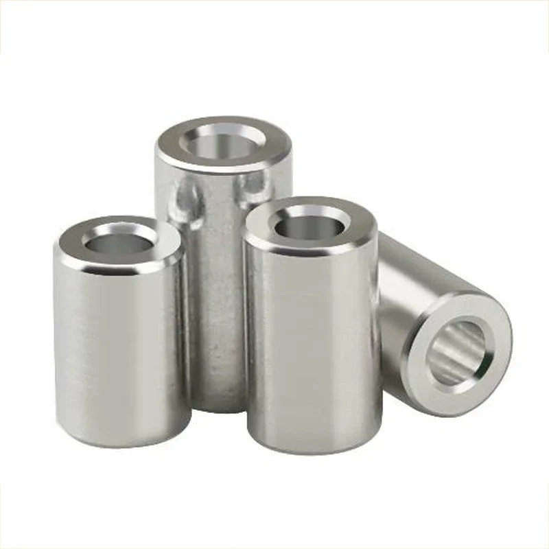 Aluminum Washers M3 M4 M5 M6 M8 Flat Gasket CNC Sleeve Non-threaded Stand-off Spacer 5/10/20pcs For RC Model Part