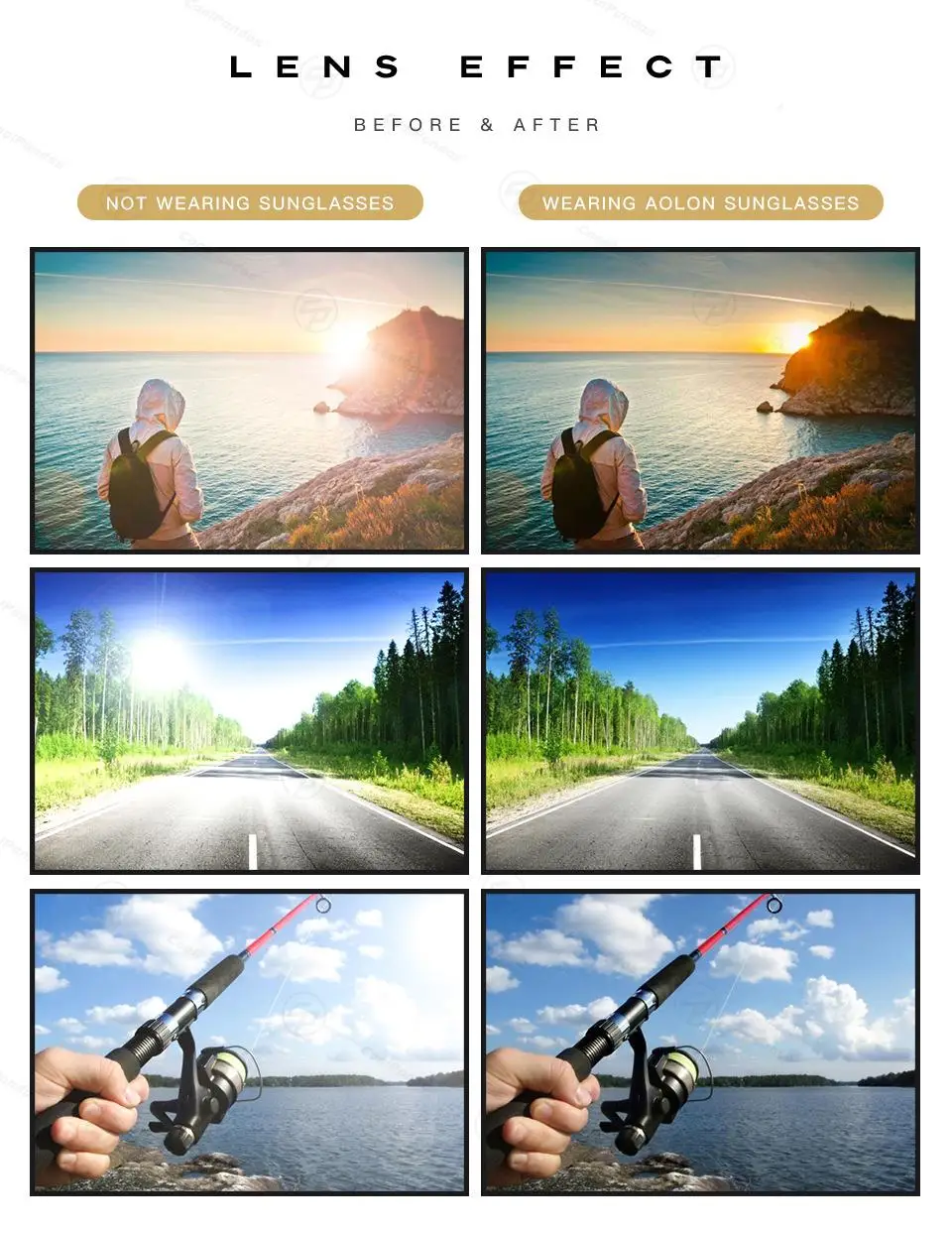 Top Aluminium Photochrome Sonnenbrille Mann Polarisierte Tag Nacht Fahren Anti-glare Gläser Männer Chameleon Brille Oculos de sol – Detail 20