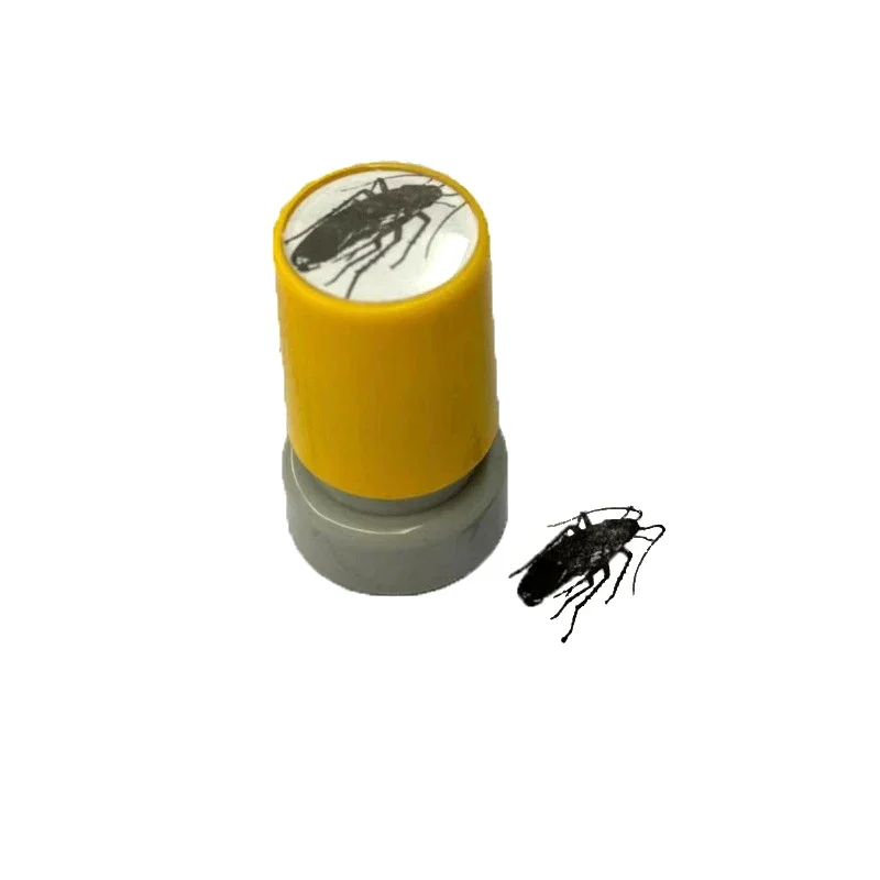 1Pcs New Creative Spoof Prank Cockroach Stamp Toys Funny Cartoon Children Wacky Bugs Seal Toy Kids Fun Holiday Gift For Friends