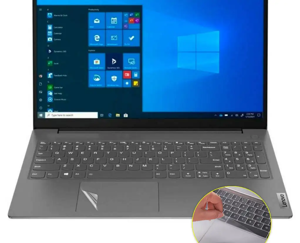 Matte Touchpad Pellicola Protettiva Sticker Protector Touch Pad Touchpad Per Lenovo V15 G2 Itl Alc 2021 / Lenovo V15 G3 Iap 2022