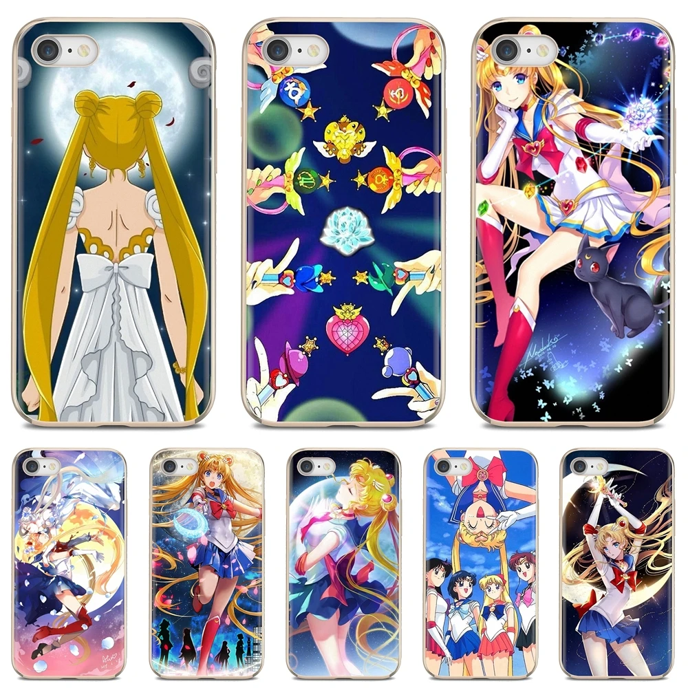 For Huawei Mate 20 30 40 7 8 9 10 Lite Pro P Smart 2018 2019 Plus G7 G8 Soft TPU Cover Soldier Sailor Moon Cute anime |