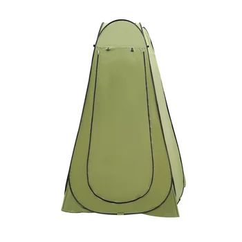 Foldable Outdoor Camping Tent Portable Shower Tent Privacy Changing Room for Seaside Beach Travel Removable Portable Toilet Tent 2