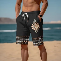 Men's 3D Printed Beach Shorts Men's Summer Classic Pattern  Vintage Short Pants Trendy Casual Street Shorts For Men Kids Clothes 2