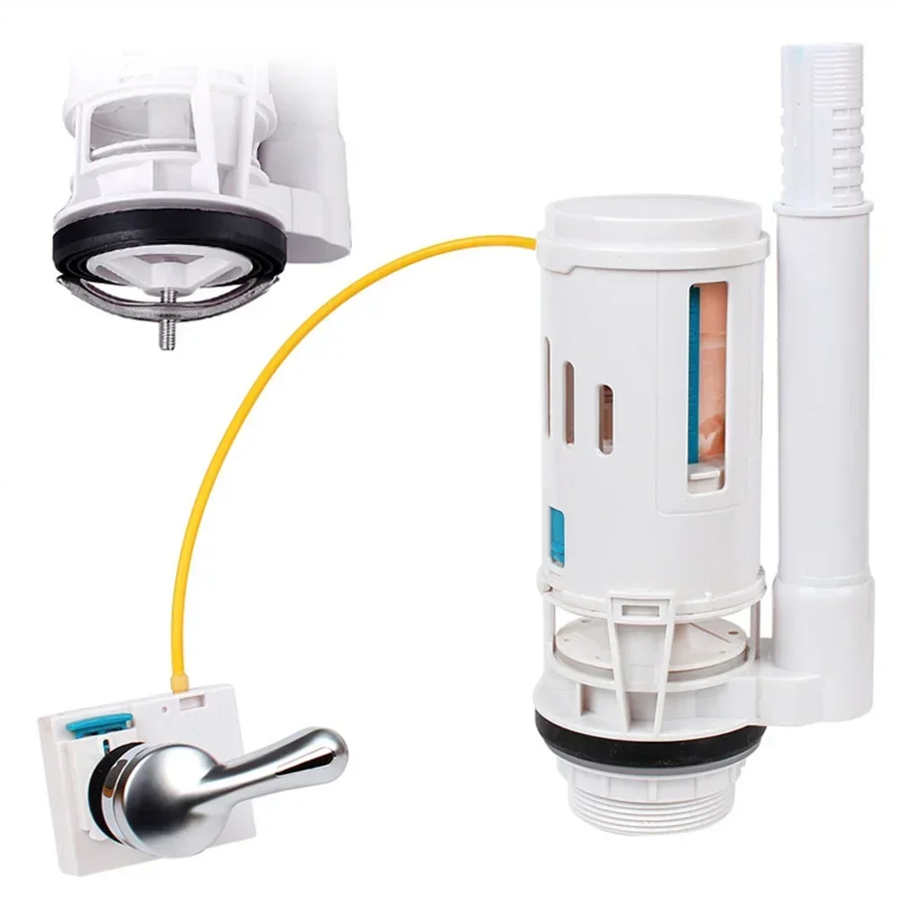 Environmentally Friendly Upgrade 2in Toilet Cistern Flush Valve Universal Design for Easy Installation Dual Flush System