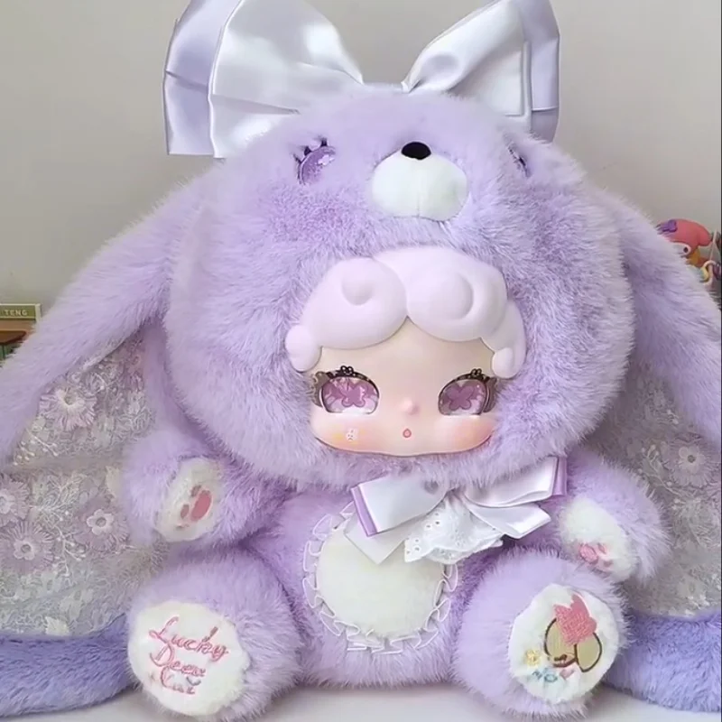 Kawaii Doll Lucky Deer Nai Sweet Tea Bunny Plush Blind Box Action