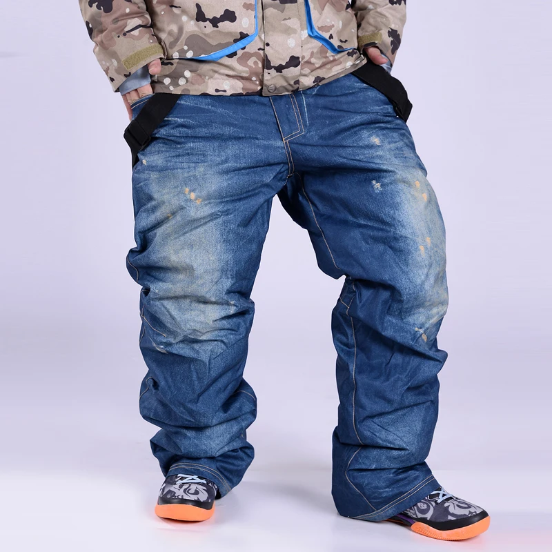 Ski Pants with Bib Snowboard Snow Pants For Men ski pants