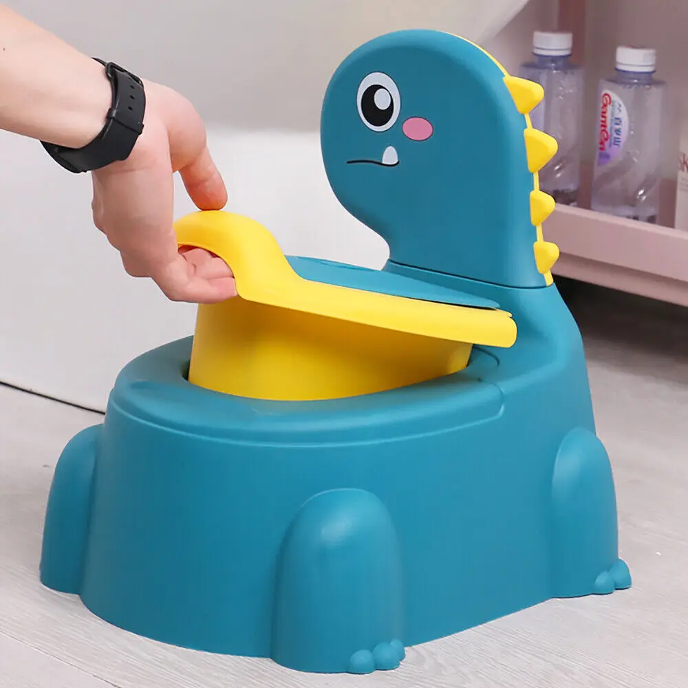 Baby Training Seat Potty Boys Urinals Cartoon Dinosaur Girls Toilet: 3 - 5 Days Free Delivery UK