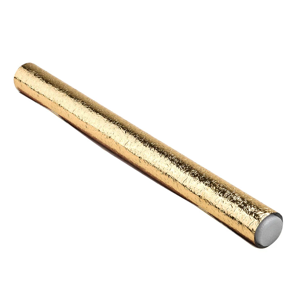 

Gold 40*100cm Removable Wall Sticker Waterproof Oil-proof Aluminum Foil Tile Wall Stickers Protection Decorations