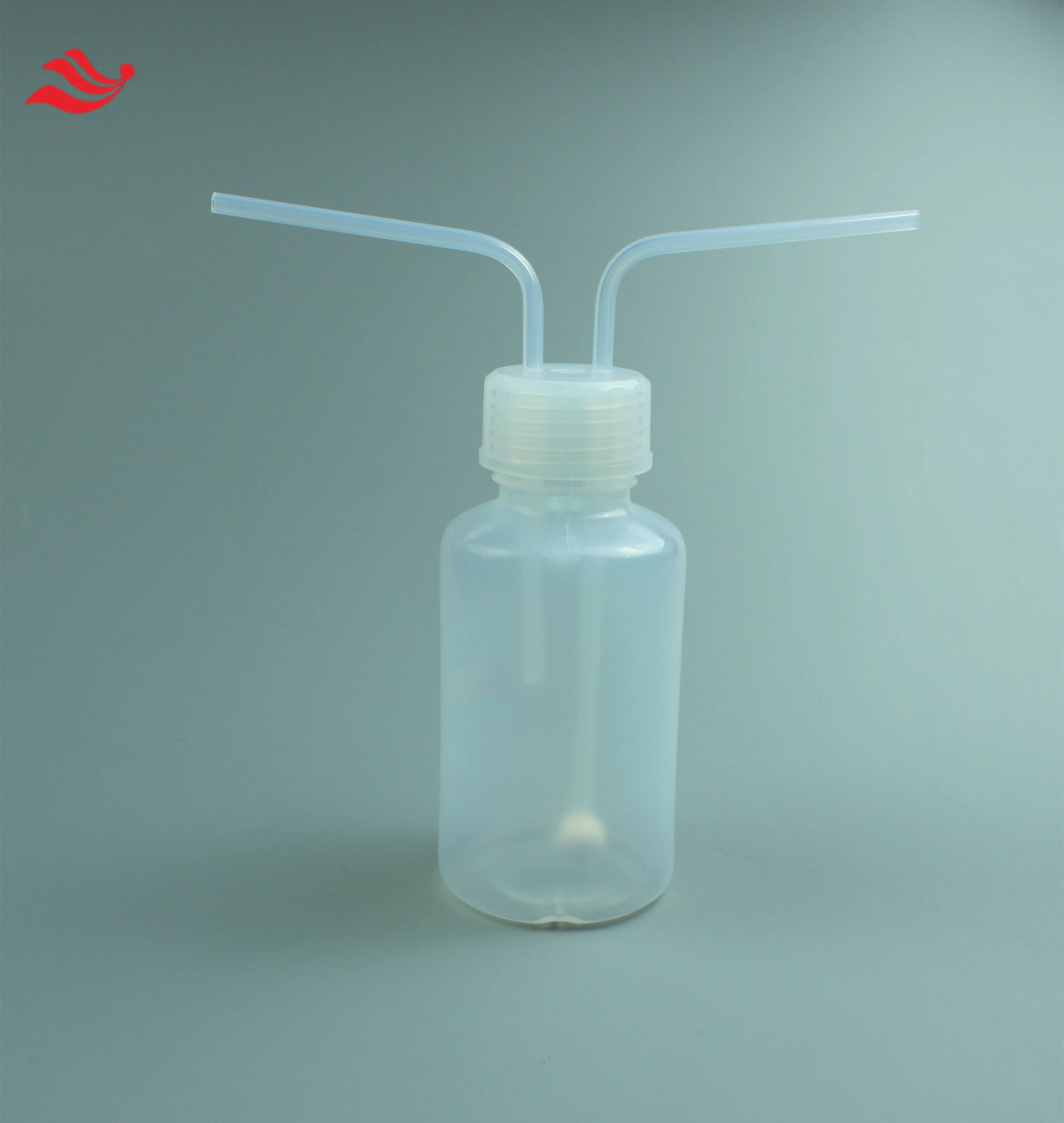 PFA 가스 세척병 반응 실험 베셀, 부식성 액체 수집 가능, 300ml