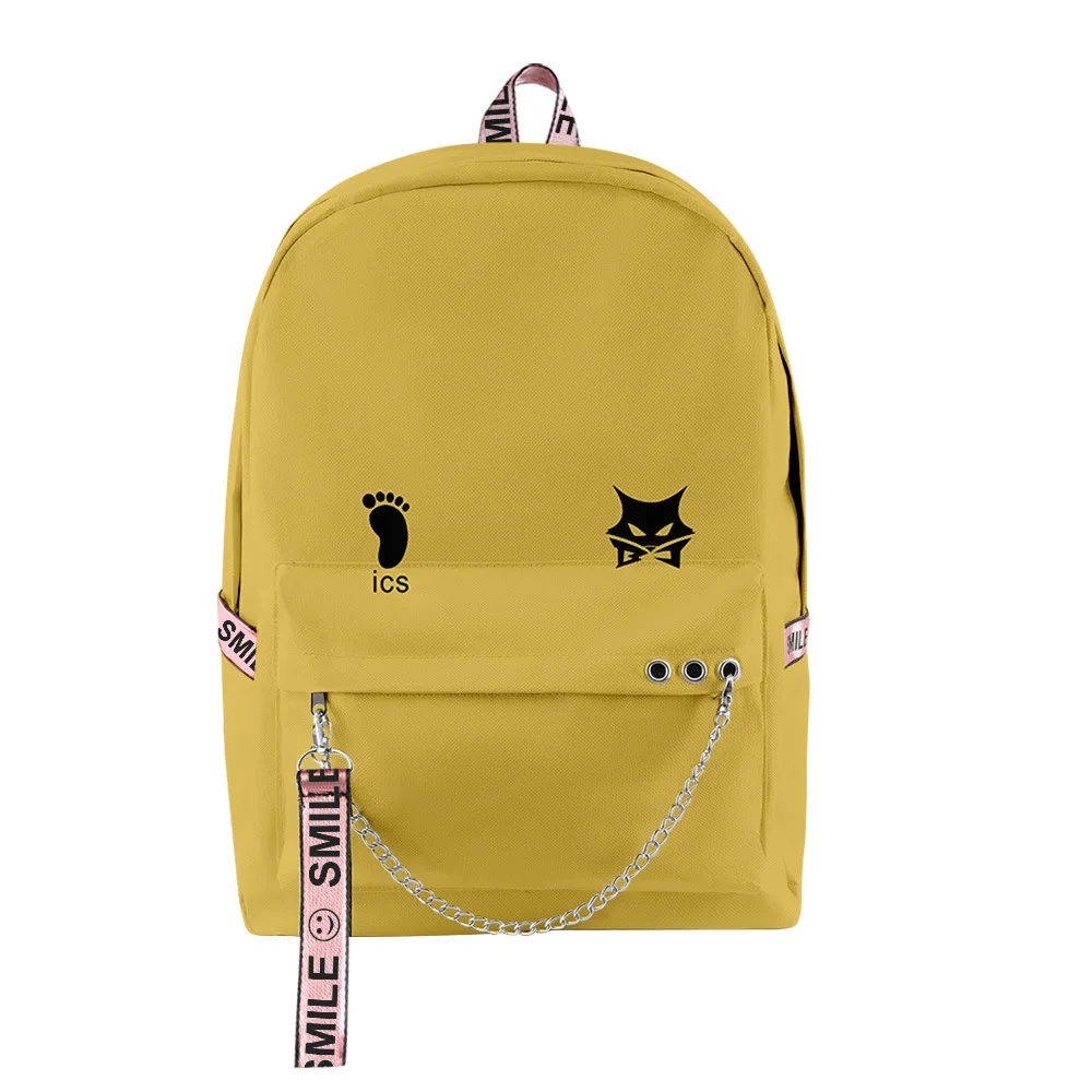 

Популярная новинка смешная Haikyuu! Школьные ранцы унисекс, Водонепроницаемые многофункциональные дорожные рюкзаки из ткани Оксфорд с 3D-принтом для ноутбука