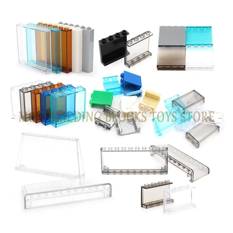 Moc Parts Panel Wall Classic Piece Building Blocks Mattoni Fai Da Te Enlighten Architectural Educational Accessori Compatibili Giocattoli