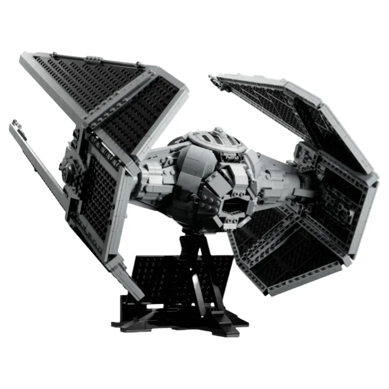 Building Block Toys Building Toy Set 1931PCS Spaceship Moc TIE Interceptors Building Blocks Modified Imperial Fighters Model 75382 Assemblys Model DIY Toys Gifts