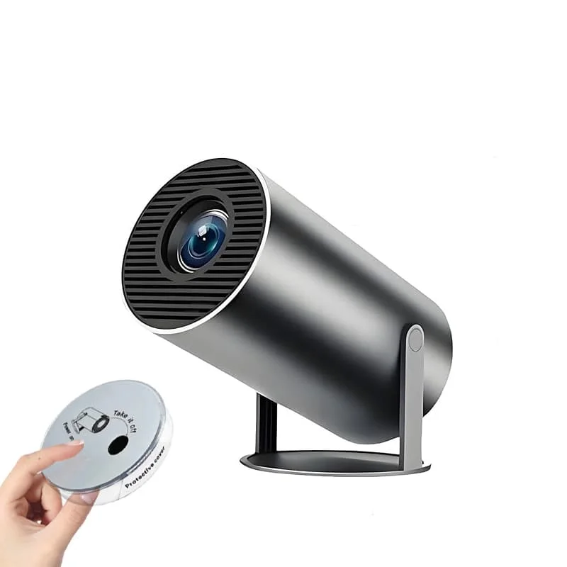 DITONG HY300 플러스 HD 프로젝터, 휴대용 4K 1280x720P, 안드로이드 와이파이, LED 비디오, 홈 시어터 시네마 폰, 미니 게임 프로젝터, 영화