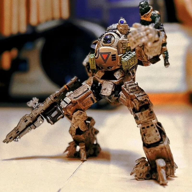 Play Arts Figure Kai Titanfall Atlas Articolato Action Figure Model Toys For Ornament Cool Doll Regali Di Compleanno