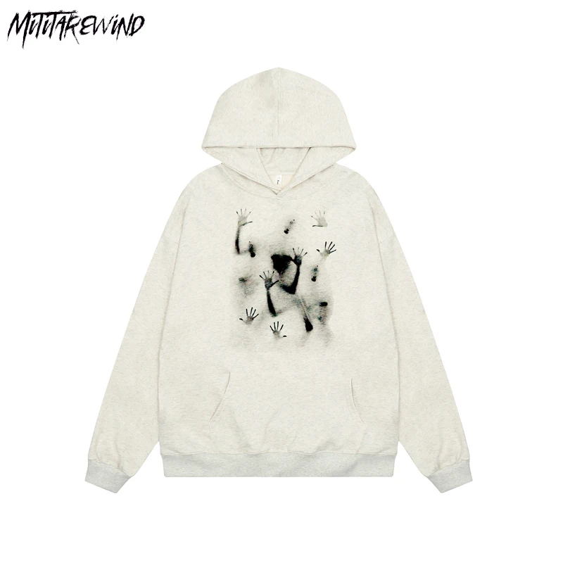 

Hip Hop Streetwear Casual Hoodies Couple Fashion Loose Oversized Pullover Spring Autumn Korean Long Sleeve Harajuku Sweatshirts