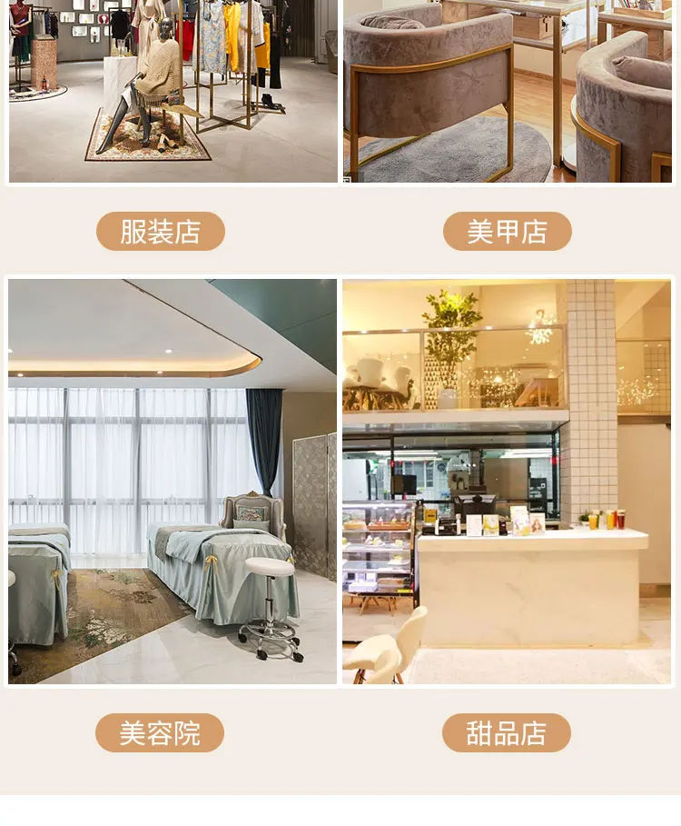 Description Picture 6 of itemCheckout Shop Reception Desk Office Standing Cashier Table Cash Business Counter Store Light Luxury Schreibtisch Furniture