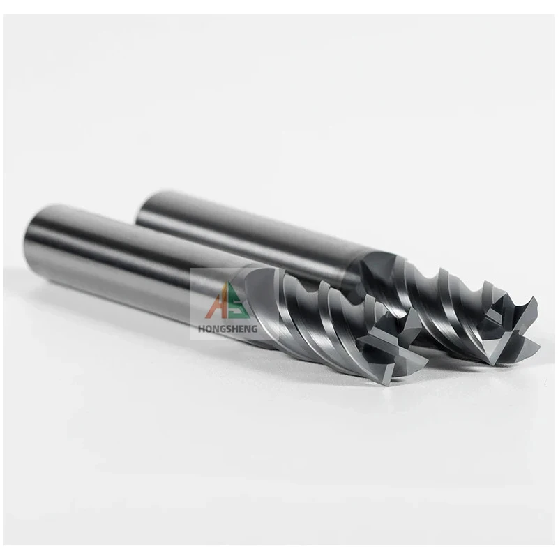 HRC70 1 2 3 4 6 7 8 10 12 14 20 Utensili da Taglio per Fresatura in Lega di Tungsteno, Frese per Macchine CNC, Frese in Carburo - immagine 4