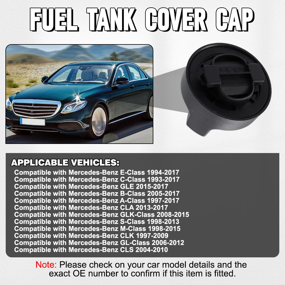Engine Oil Filler Cover Cap for Mercedes-Benz W164 R171 W203 W204 W207 W209 W211 W212 W220 A0000101685 A0000101385 engine oil filler cover