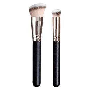Makeup Brushes Foundation Concealer Angled Seamless Cover Synthetic Dark Circle Liquid Cream Cosmetics Contour Brush Beauty Tool 3