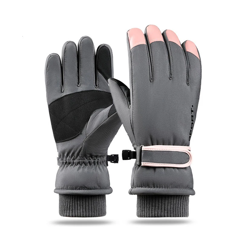 Gants d'hiver Homme et Femme, Imperméable sous Gants à Écran Tactile Gants  de Cyclisme Gants de Course à Pied Coupe-Vent Respirant Antidérapant Idéal  pour Vélo Sport Ski Running Snowboard Moto : 