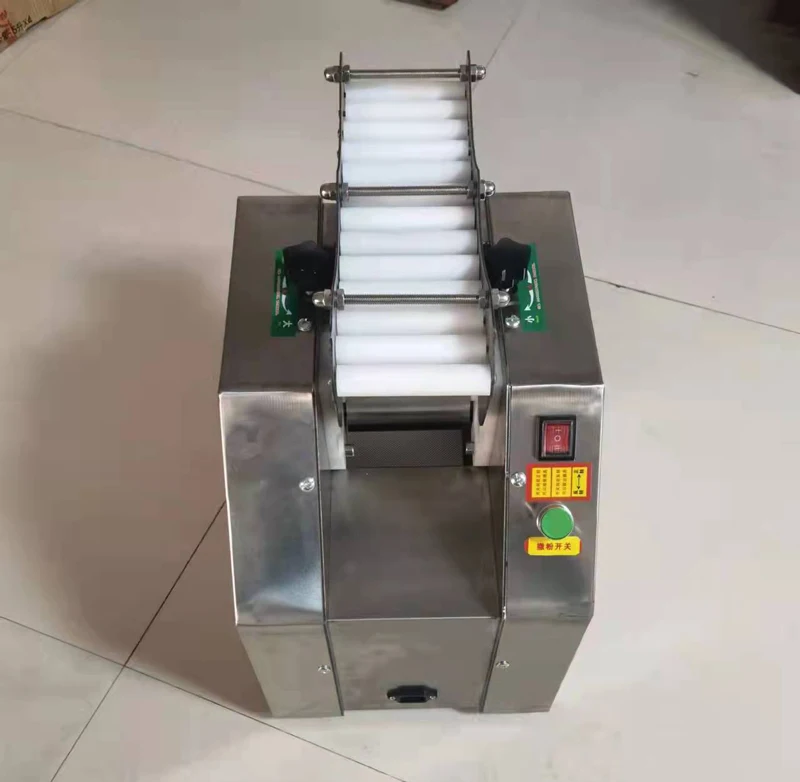 dumpling wrapper machine round Stainless steel electric wonton Skin maker slicer machine rolling press pastas commercial 220110v