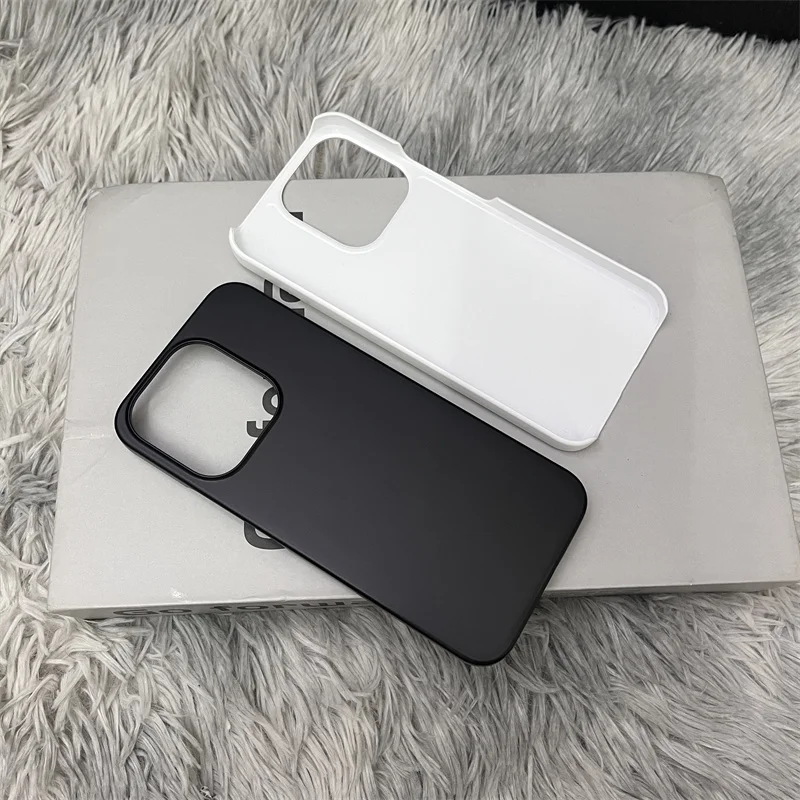Matte Frameless Thin Anti-Fall Phone Cover with Hard Skin-Feel