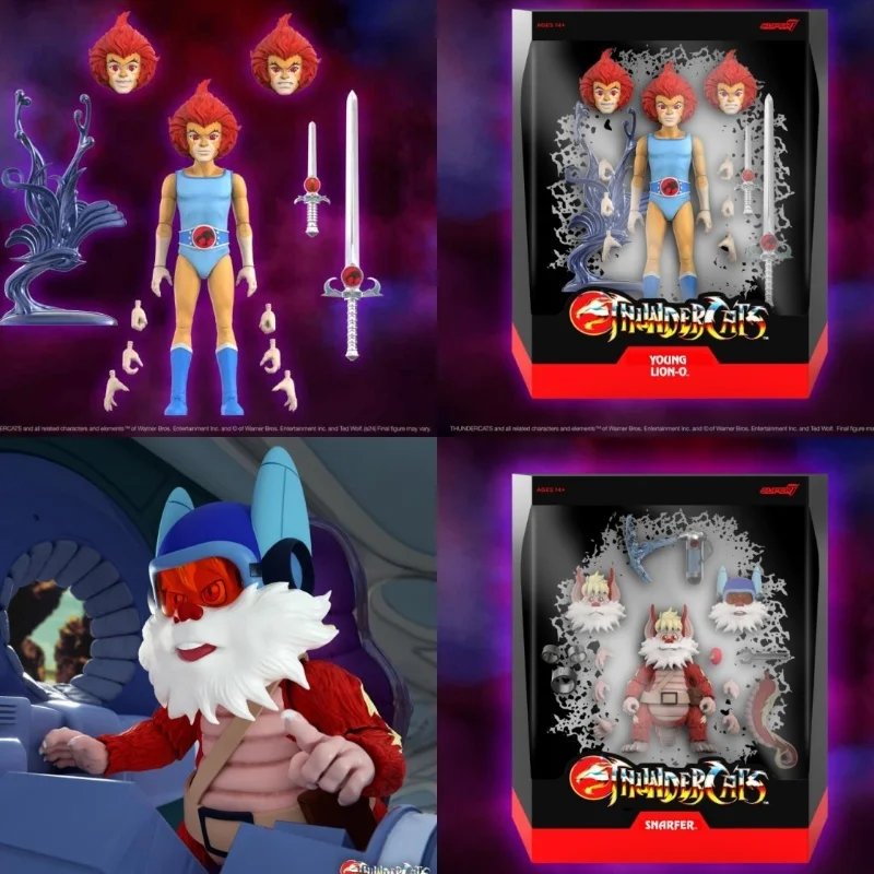 ThunderCats ULTIMATES! Wave 10 - Snarfer, Quick Pick, Young Lion-O & M