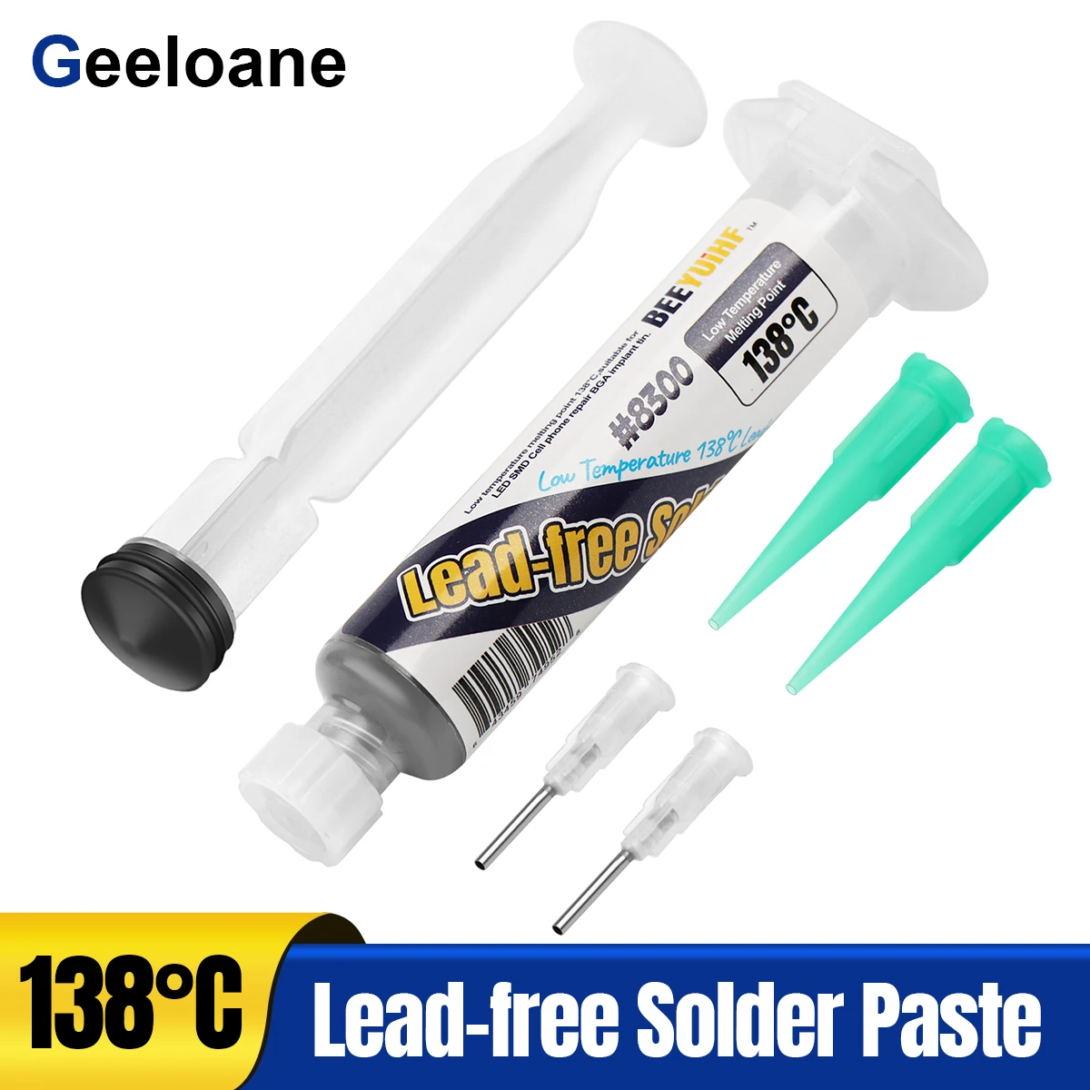 Lead Free Solder Paste 138 Low Temp Solder Paste Sn42 Bi58 Solder Flux