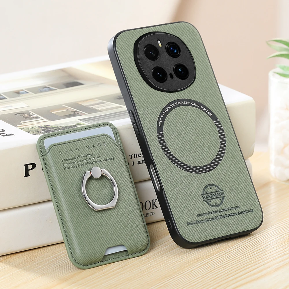 Luxury 2-in-1 Detachable Leather RFID Case with Magnet and Card Holder