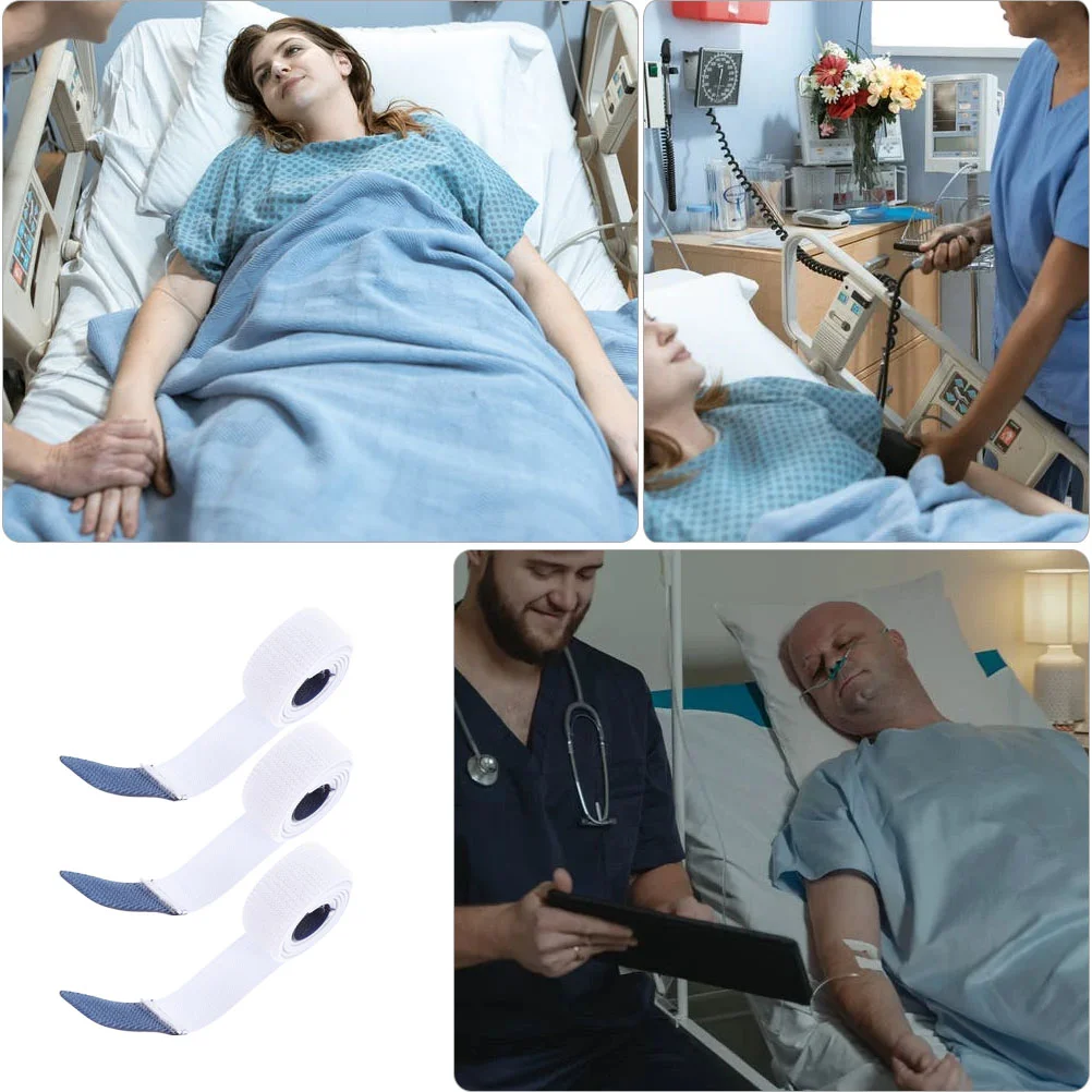3 Pcs Strap Universal Urine Bag Band Key Ring Pendant Fixing Chain Holder Leg Practical Fixation